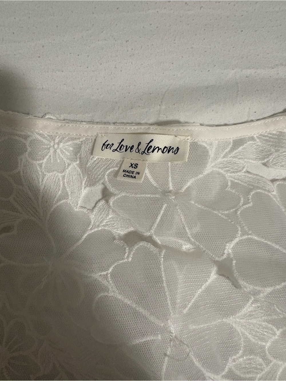 For Love And Lemons Leighton Top - Picture 3 of 3